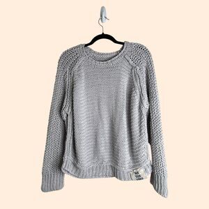 We The Free Lunar Rock Linen Knit Sweater